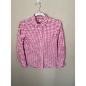 Vineyard Vines‎ pink gingham button down